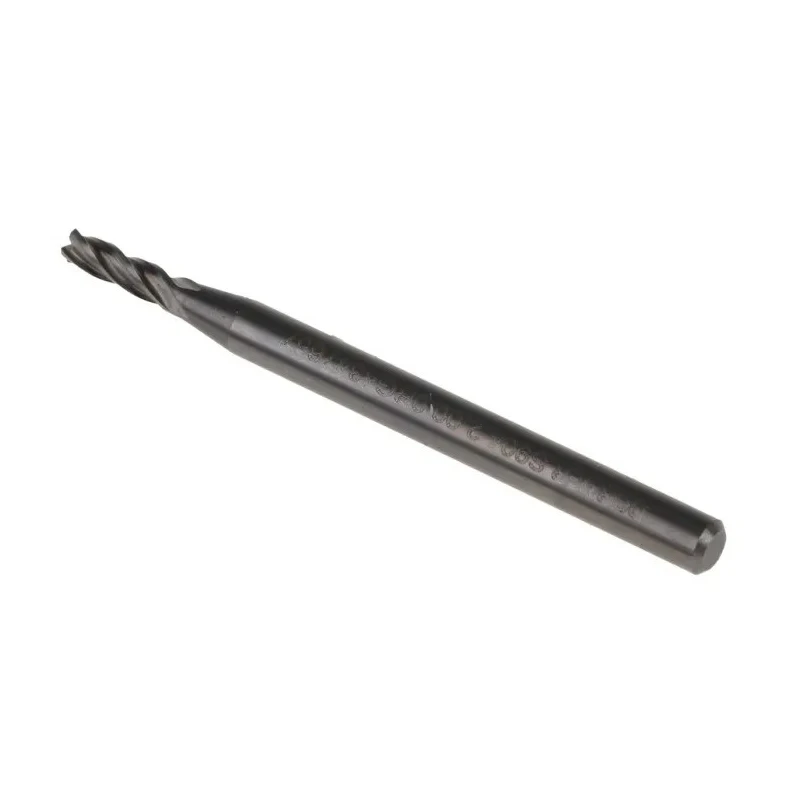Dormer End Mill 2 mm Cutter Diameter Solid Carbide 3 mm Shank 6 mm Cut Length S9042.0