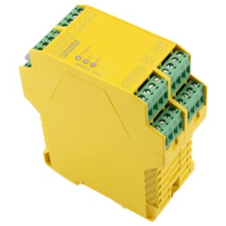 Phoenix Contact Safety Relay 24V AC/DC 8 Safety Contacts 1 Auxiliary Contact IP54 DIN Rail Mount PSR-SCP 2963912