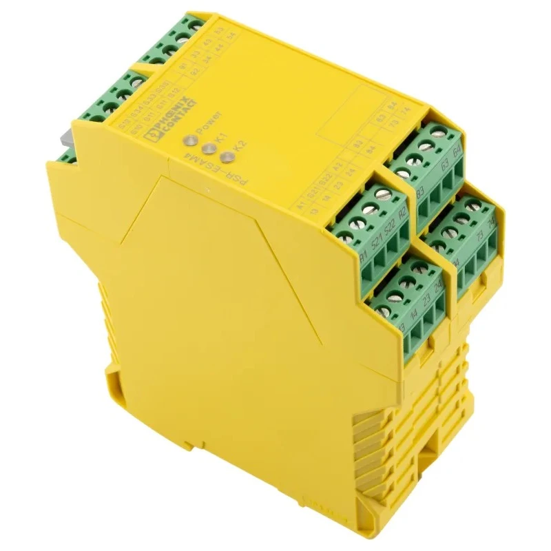 Phoenix Contact Safety Relay 24V AC/DC 8 Safety Contacts 1 Auxiliary Contact IP54 DIN Rail Mount PSR-SCP 2963912