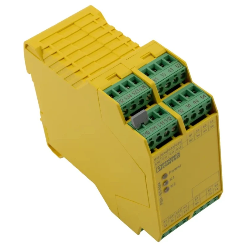 Phoenix Contact Safety Relay 24V AC/DC 8 Safety Contacts 1 Auxiliary Contact IP54 DIN Rail Mount PSR-SCP 2963912
