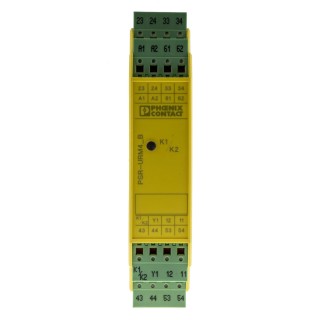 Phoenix Contact 24V DC Safety Relay PSR-SPP-24DC/URM4/4X1/2X2/B with 6 Safety Contacts URM4