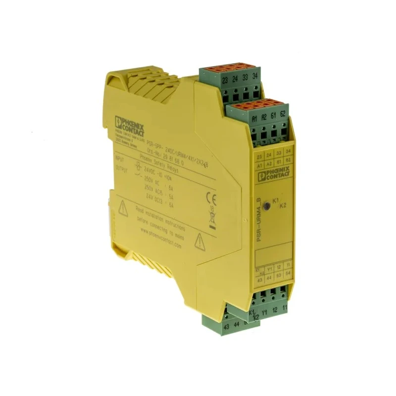 Phoenix Contact 24V DC Safety Relay PSR-SPP-24DC/URM4/4X1/2X2/B with 6 Safety Contacts URM4