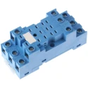 Finder 11 Way 250V AC DIN Rail Relay Socket with Screw Terminal, 10A Current, Model 94.73SMA