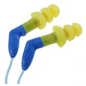 3M E.A.R Ultrafit X Series Blue Yellow Reusable Corded Ear Plugs 33 dB Rating UF-01-014