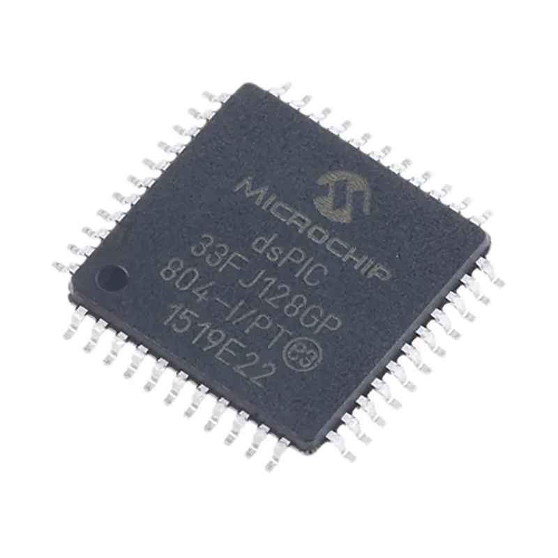Microchip dsPIC33FJ 16 bit Digital Signal Processor 40 MHz 128kB FLASH 44-Pin TQFP dsPIC33FJ