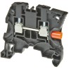 Entrelec ZS10 Series Black 4mm² 2-Level Screw Feed Through Terminal Block with ATEX 1SNK508066R0000