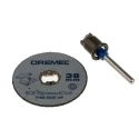 Dremel SpeedClic Silicon Carbide Abrasive Disc 38 mm Diameter x 1 mm Thick Coarse Grade Grit 2 2615S406JC
