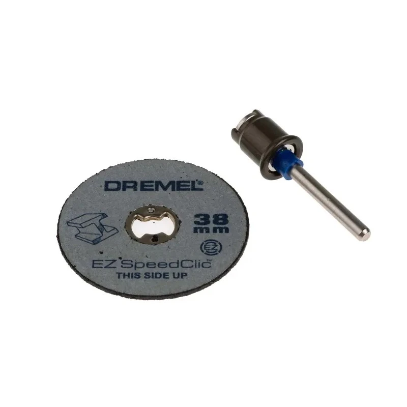 Dremel SpeedClic Silicon Carbide Abrasive Disc 38 mm Diameter x 1 mm Thick Coarse Grade Grit 2 2615S406JC