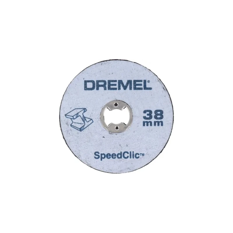 Dremel SpeedClic Silicon Carbide Abrasive Disc 38 mm Diameter x 1 mm Thick Coarse Grade Grit 2 2615S406JC