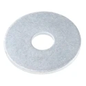 RS PRO Steel Bright Zinc Mudguard Washers M8, 30mm External Diameter, 8.4mm Inside Diameter, 1.5mm Thickness 666-7775