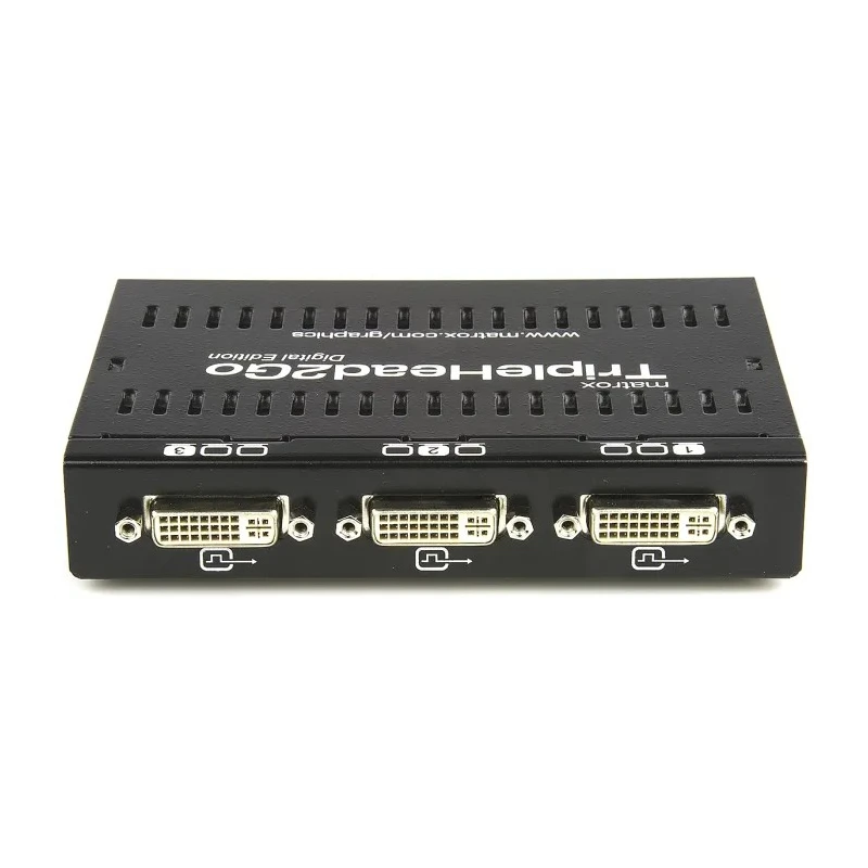 Matrox 4 Port 1 Input 3 Output DVI Multi-Monitor Adapter 5760 x 1080 Pixel T2G-D3D-IF