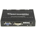 Matrox 4 Port 1 Input 3 Output DVI Multi-Monitor Adapter 5760 x 1080 Pixel T2G-D3D-IF