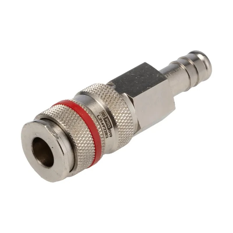Legris Brass Steel Pneumatic Quick Connect Coupling Female Male 10mm Single Shut Off Valve 667-1724