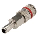 Legris Brass Steel Pneumatic Quick Connect Coupling Female Male 10mm Single Shut Off Valve 667-1724