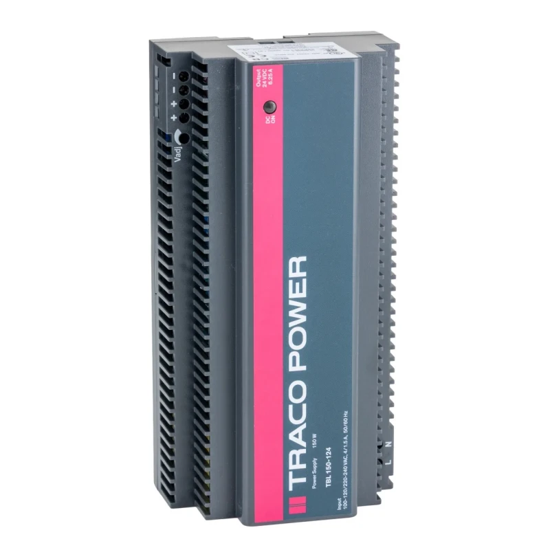 TRACOPOWER Switched Mode DIN Rail Power Supply 1 Phase 150W, 28V dc, 6.25A Output TBL 150-124