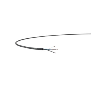 Lapp LiY-11Y Control Cable, 5 Cores 23 AWG, Unscreened, 50 m, Black Polyvinyl Chloride Sheath 7038862