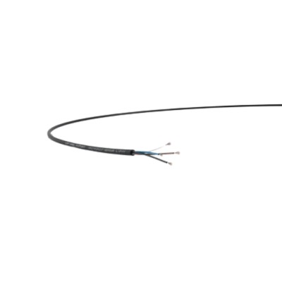 Lapp LiY-11Y Control Cable, 5 Cores 23 AWG, Unscreened, 50 m, Black Polyvinyl Chloride Sheath 7038862