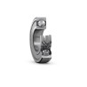 SKF Single Row Deep Groove Ball Bearing 20 mm ID, 52 mm OD, 15 mm Width, Sheet Metal Cage, Shielded 6304-2Z/C3