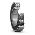 SKF Single Row Deep Groove Ball Bearing 15 mm ID, 32 mm OD, 9 mm Width, Sealed C3 Clearance 6002-2RSH/C3