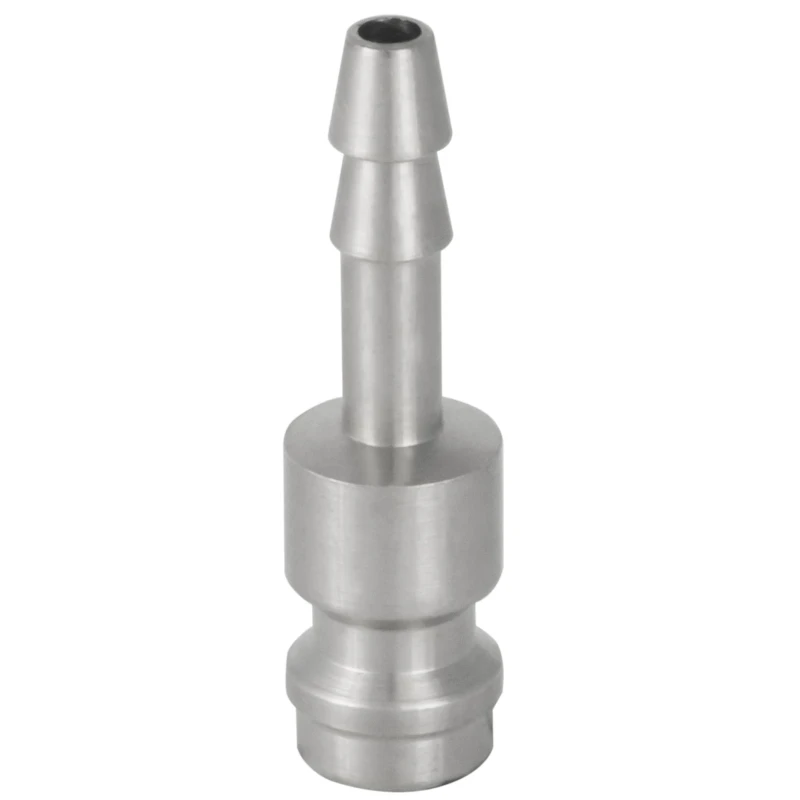 RS PRO Brass Pneumatic Quick Connect Coupling Single Shut Off Female Male 6mm Hose Barb 35 bar 100°C 667-1866