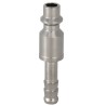 RS PRO Steel Pneumatic Quick Connect Coupling Hose Barb Female and Male 10mm 35 bar Operating Pressure 667-1888