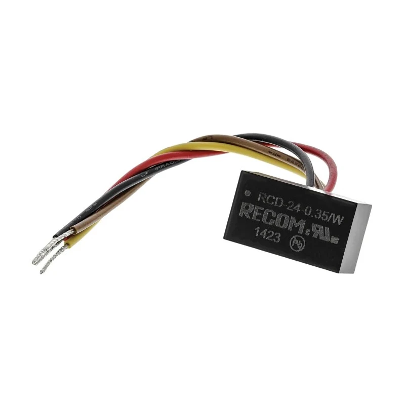 Recom IP67 Single Output Constant Current LED Driver DC 4.5-36V Input 350mA 12.25W PWM Control 