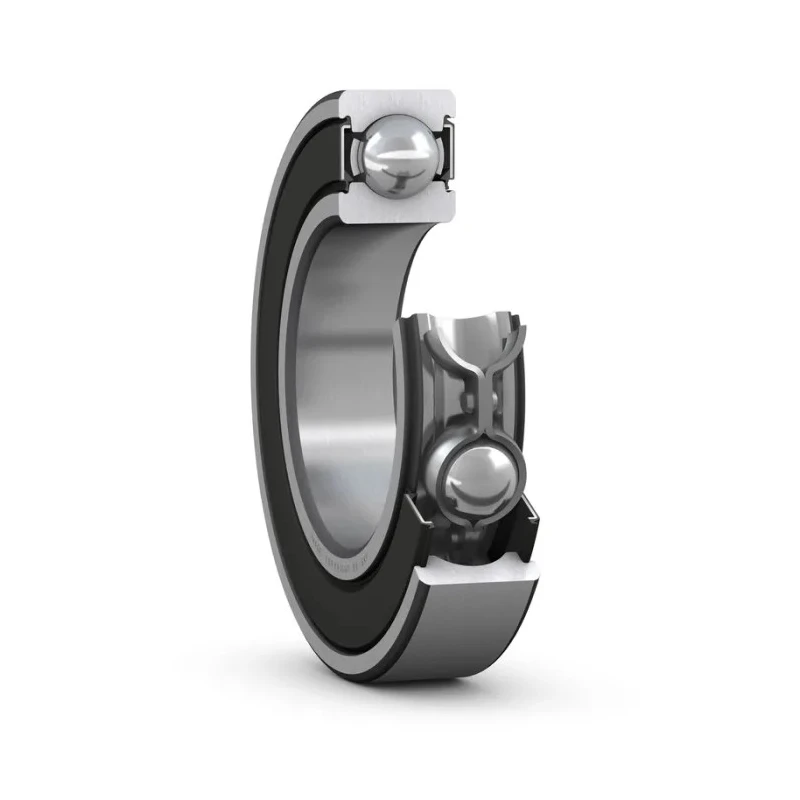 SKF Single Row Deep Groove Ball Bearing 20 mm Inside Diameter, 47 mm Outside Diameter 14 mm Race Width Sealed 6204-2RSH/C3