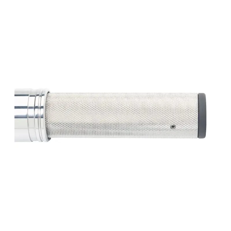 Bahco Click Torque Wrench 100 to 500 Nm Square Drive 19.05 mm Fixed Ratchet Head Chrome Finish 870mm Overall Length 7455-500