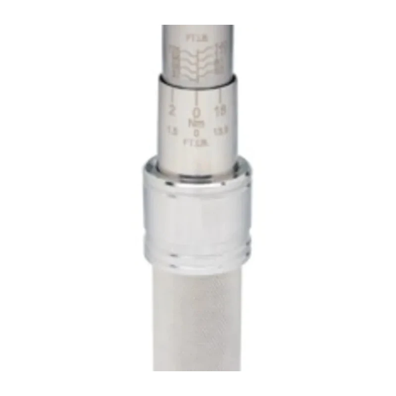 Bahco Click Torque Wrench 100 to 500 Nm Square Drive 19.05 mm Fixed Ratchet Head Chrome Finish 870mm Overall Length 7455-500