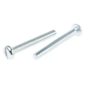 RS PRO Slot Pan Steel Machine Screw 40 mm M5 560-108
