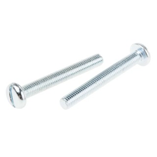 RS PRO Slot Pan Steel Machine Screw 40 mm M5 560-108