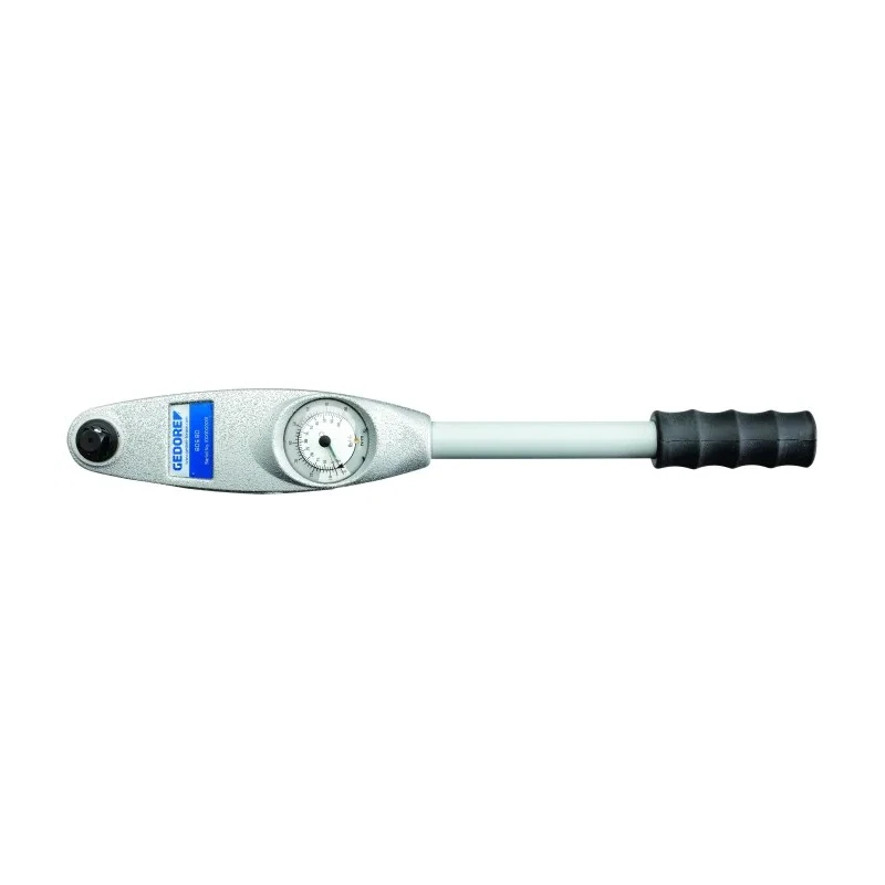 MHH Engineering Dial Torque Wrench, 2.4 to 12 Nm Torque Range, 3/8 in Square Drive, 244mm Length, ±3% Accuracy 010160A85040