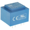 Block 9 V AC 2 Output Pin PCB Transformer, C-UL-US, ENEC 10 (VDE) 1.5 VA AVB1.5/2/9