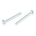 RS PRO Slot Pan Steel Machine Screw 40 mm M6 560-164