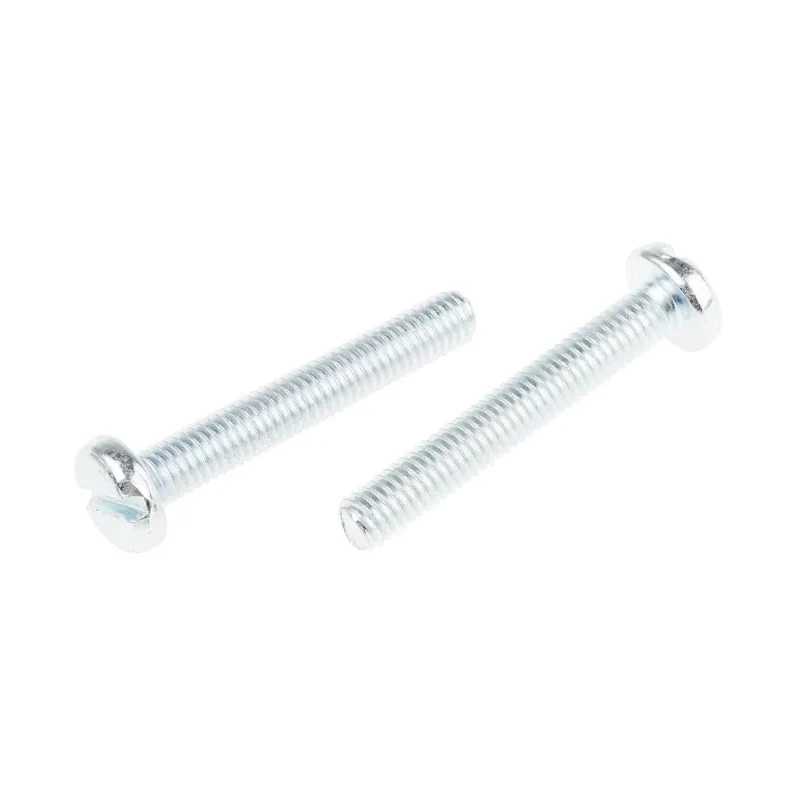 RS PRO Slot Pan Steel Machine Screw 40 mm M6 560-164