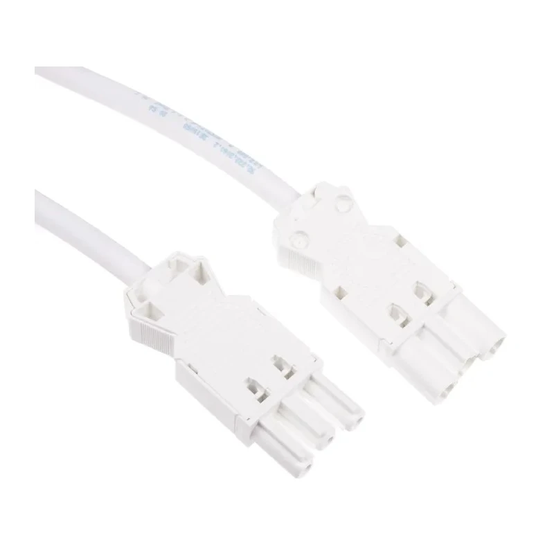 Wieland GST18i3 Series Panel Cable Assembly Male/Female Screw 3-Pole 16A IP40 250V 2m Cable Length 92.232.2060.2