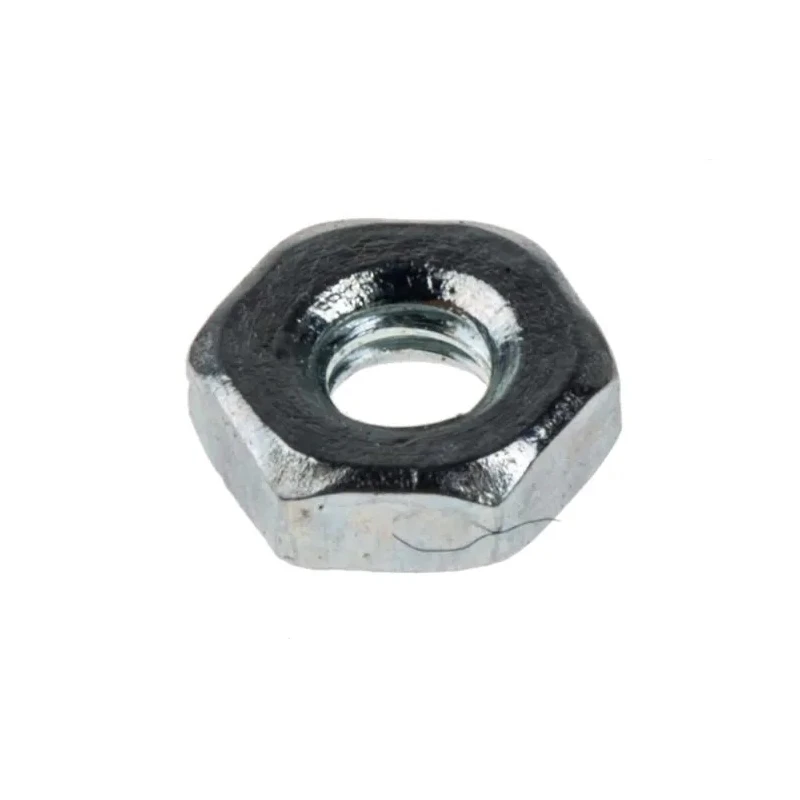 RS PRO Bright Zinc Steel Hex Nut M2 DIN 934 1.60mm Height 560-271