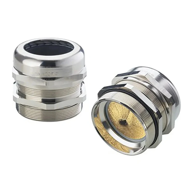 Lapp SKINTOP MS-M Brush Series EMC Cable Gland Kit, 10 x M32 Cable Glands, Nickel Plated Brass 53112677
