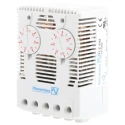 Pfannenberg FLZ NC Enclosure Thermostat, 2 A, 240V AC, 0 to 60°C Temperature Setting Range 17142000000