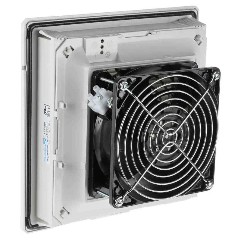 Pfannenberg PF 32.000 Series Filter Fan 230V AC, 100 m³/h Filtered Airflow, 178.5 m³/h Unimpeded Airflow, Protection IP55