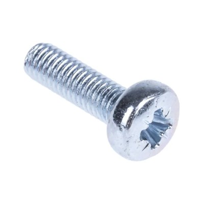 RS PRO Pozidriv Pan Steel Machine Screw 10 mm M3 560-596