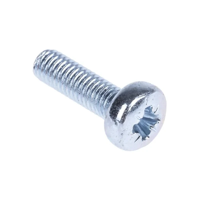 RS PRO Pozidriv Pan Steel Machine Screw 10 mm M3 560-596