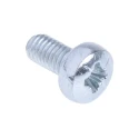 RS PRO Pozidriv Pan Steel Machine Screw 6 mm M3 560-580