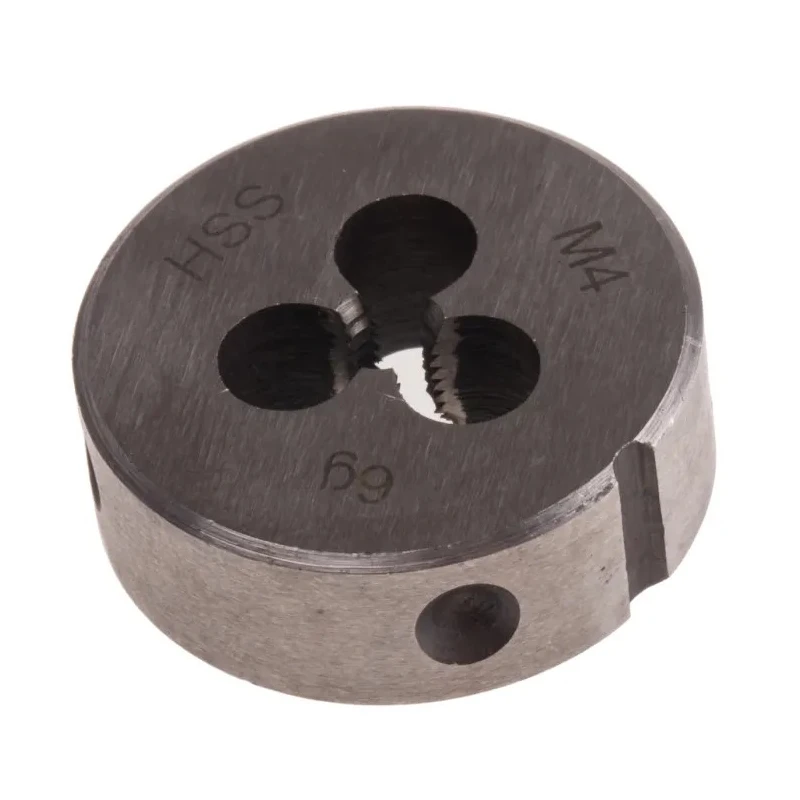 RS PRO High Speed Steel Threading Die M4, 25 mm Outside Diameter, 9 mm Thickness, Metric Thread Standard 668-0725