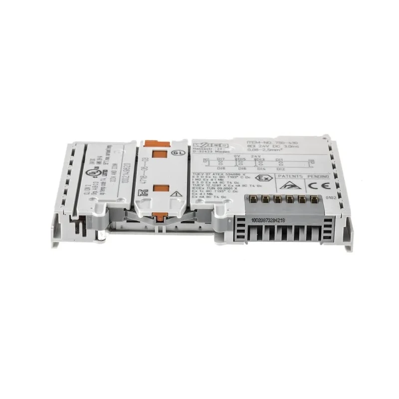 WAGO PLC I/O Module TM5 Series 24V DC 8 Digital Inputs Compact 12mm Width 750-430