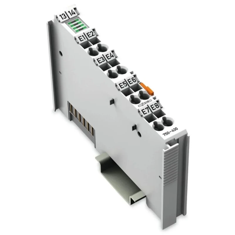 WAGO PLC I/O Module TM5 Series 24V DC 8 Digital Inputs Compact 12mm Width 750-430