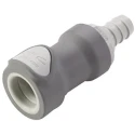 Colder Products Hose Connector with 3.18 mm Inside Diameter, 8.3 bar Maximum Operating Pressure NS4D17002