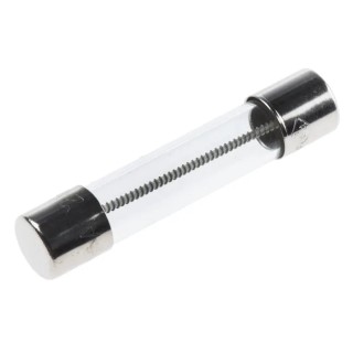 RS PRO 1.6A T Glass Cartridge Fuse 6.3 x 32 mm 250V AC Time Delay 668-6076