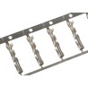 TE Connectivity AMPMODU MOD I Series Female Crimp Terminal, 22 AWG Min Crimp, 18 AWG Max, Tin Plated, Phosphor 280702-1