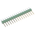 TE Connectivity AMPMODU MOD II Series Straight Through Hole Pin Header 16 Contacts 2.54 mm Pitch 1 Row Unshrouded 1-826629-6